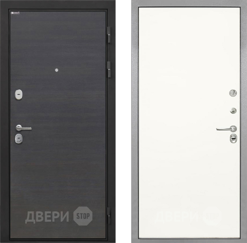 Входная металлическая Дверь Интекрон (INTECRON) Гектор Эковенге Гладкая Слоновая кость в Зарайске