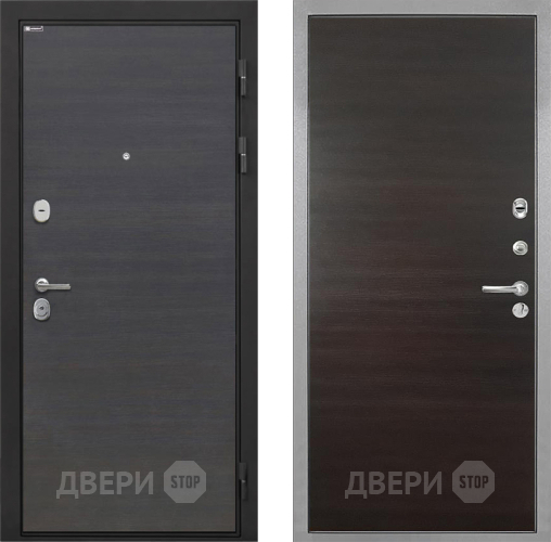 Входная металлическая Дверь Интекрон (INTECRON) Гектор Эковенге Гладкая Эковенге поперечный в Зарайске