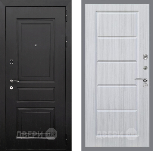 Входная металлическая Дверь Рекс (REX) 6 Венге FL-39 Сандал белый в Зарайске