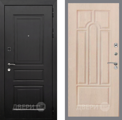 Входная металлическая Дверь Рекс (REX) 6 Венге FL-58 Беленый дуб в Зарайске