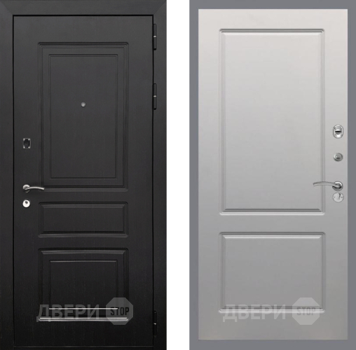 Входная металлическая Дверь Рекс (REX) 6 Венге FL-117 Грей софт в Зарайске