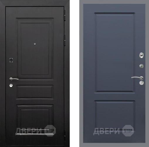 Входная металлическая Дверь Рекс (REX) 6 Венге FL-117 Силк титан в Зарайске