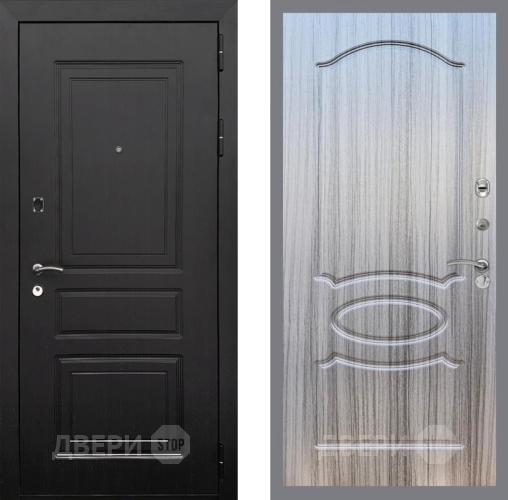 Входная металлическая Дверь Рекс (REX) 6 Венге FL-128 Сандал грей в Зарайске