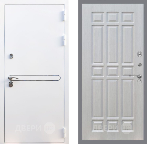 Входная металлическая Дверь Рекс (REX) 27 FL-33 Лиственница беж в Зарайске