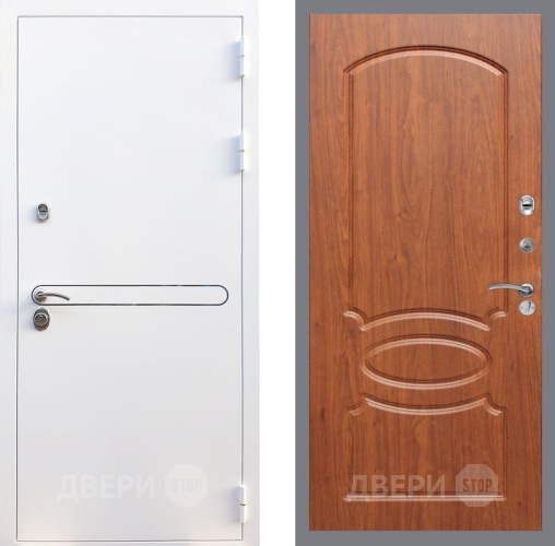 Входная металлическая Дверь Рекс (REX) 27 FL-128 Морёная берёза в Зарайске