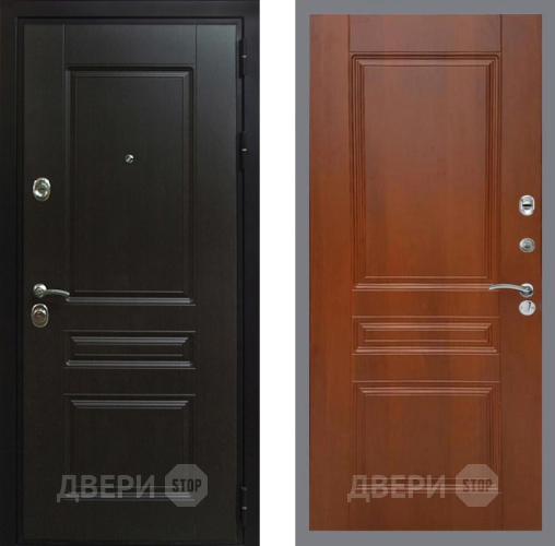 Входная металлическая Дверь Рекс (REX) Премиум-Н FL-243 Итальянский орех в Зарайске