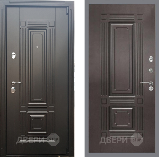 Входная металлическая Дверь Рекс (REX) 9 FL-2 Венге в Зарайске