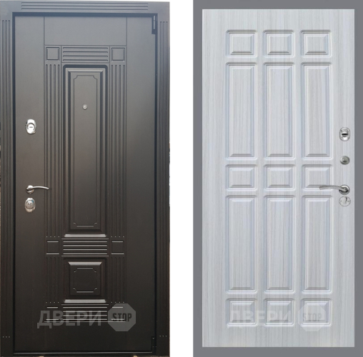 Входная металлическая Дверь Рекс (REX) 9 FL-33 Сандал белый в Зарайске