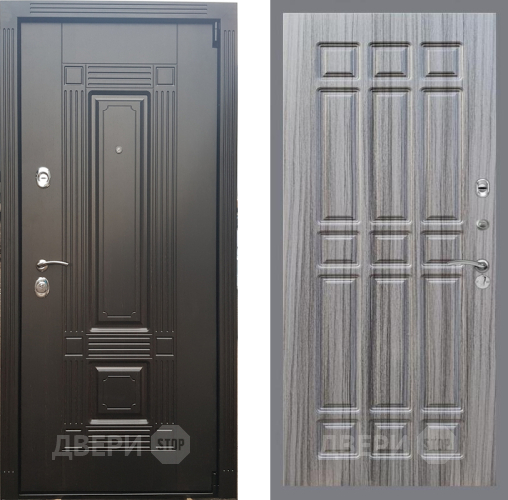 Входная металлическая Дверь Рекс (REX) 9 FL-33 Сандал грей в Зарайске