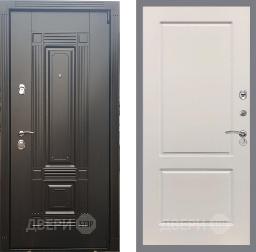 Входная металлическая Дверь Рекс (REX) 9 FL-117 Шампань в Зарайске