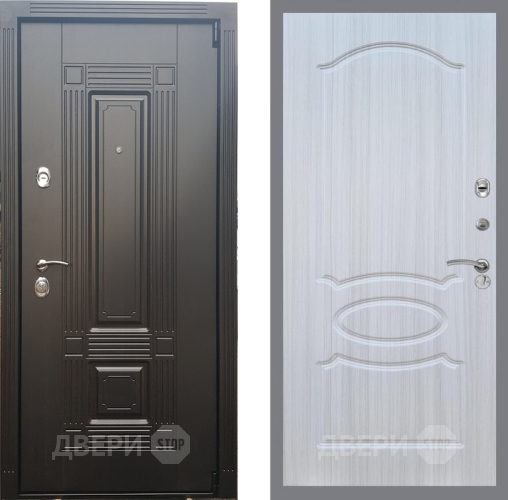 Входная металлическая Дверь Рекс (REX) 9 FL-128 Сандал белый в Зарайске