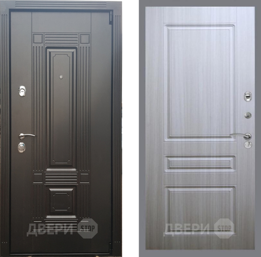 Входная металлическая Дверь Рекс (REX) 9 FL-243 Сандал белый в Зарайске