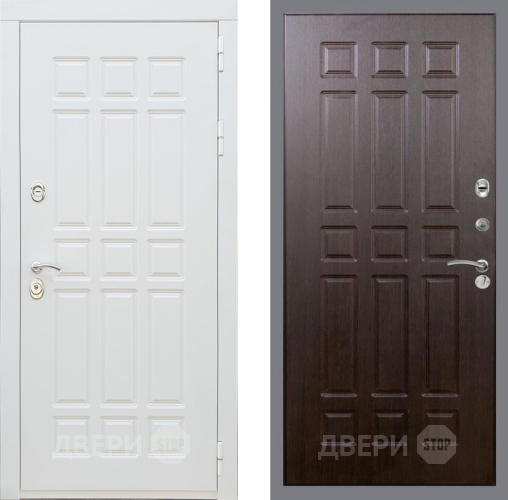 Входная металлическая Дверь Рекс (REX) 8 Силк Сноу FL-33 Венге в Зарайске