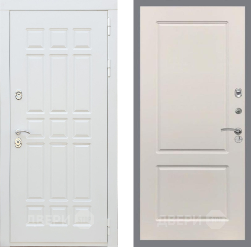 Входная металлическая Дверь Рекс (REX) 8 Силк Сноу FL-117 Шампань в Зарайске