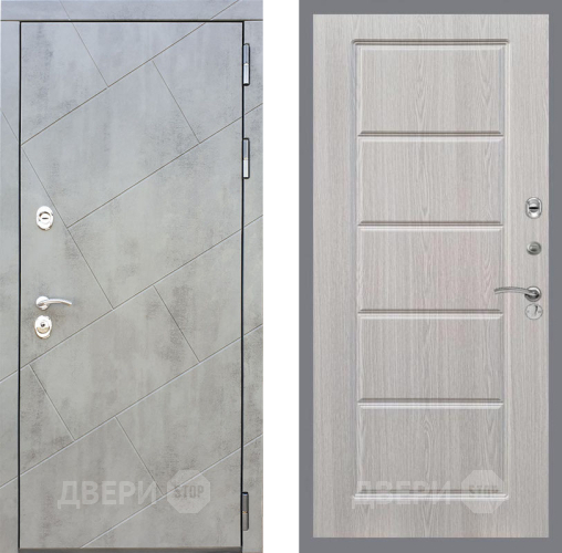 Входная металлическая Дверь Рекс (REX) 22 FL-39 Беленый дуб в Зарайске