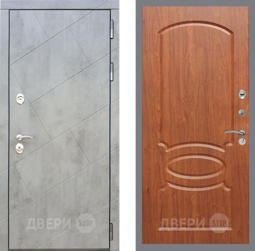 Входная металлическая Дверь Рекс (REX) 22 FL-128 Морёная берёза в Зарайске