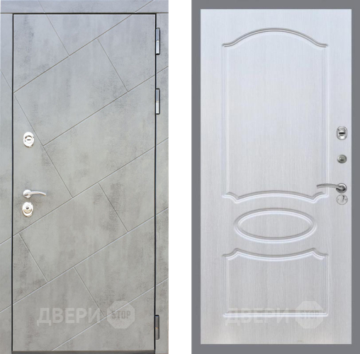 Входная металлическая Дверь Рекс (REX) 22 FL-128 Лиственница беж в Зарайске