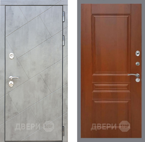 Входная металлическая Дверь Рекс (REX) 22 FL-243 Итальянский орех в Зарайске