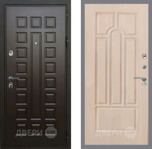 Входная металлическая Дверь Рекс (REX) Премиум 3к FL-58 Беленый дуб в Зарайске