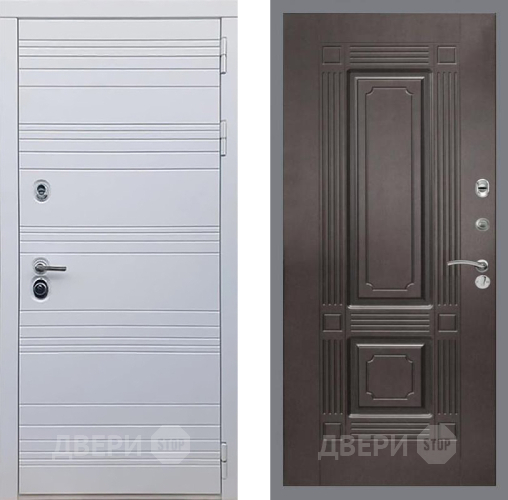 Входная металлическая Дверь Рекс (REX) 14 Силк Сноу FL-2 Венге в Зарайске