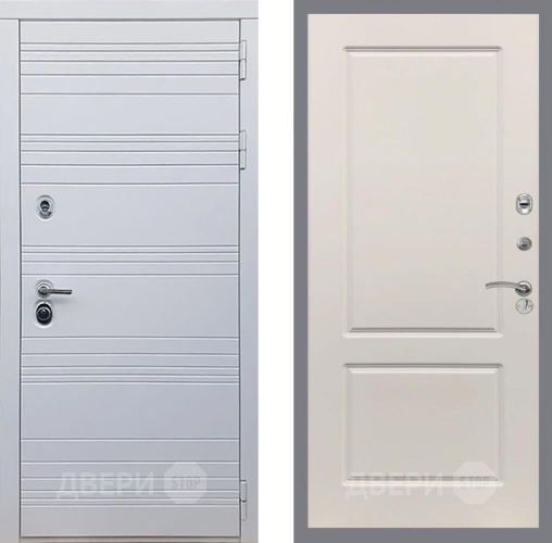 Входная металлическая Дверь Рекс (REX) 14 Силк Сноу FL-117 Шампань в Зарайске