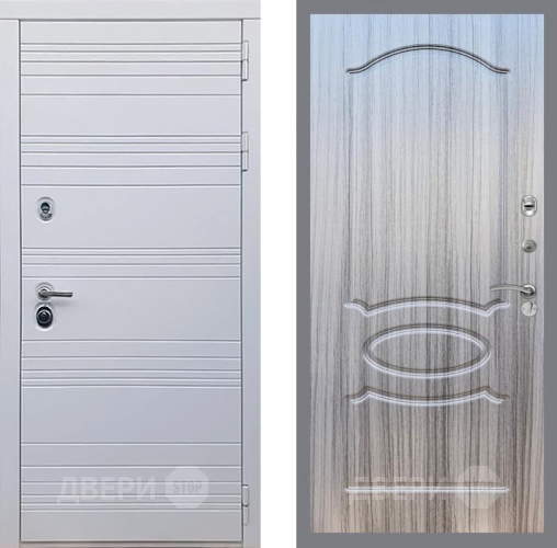 Дверь Рекс (REX) 14 Силк Сноу FL-128 Сандал грей в Зарайске