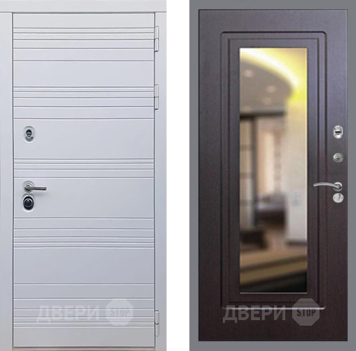 Дверь Рекс (REX) 14 Силк Сноу FLZ-120 Венге в Зарайске