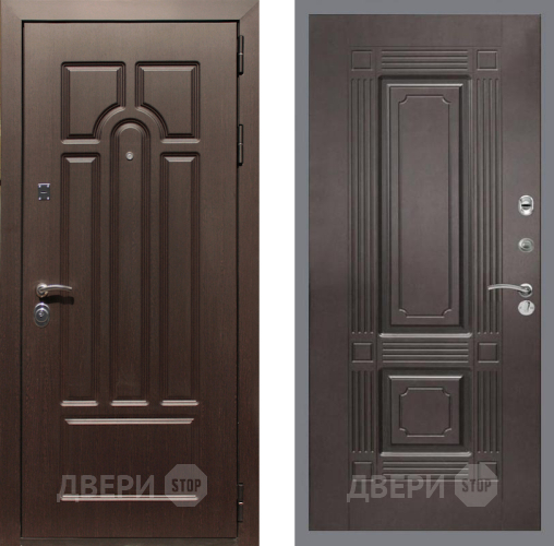 Дверь Рекс (REX) Эврика FL-2 Венге в Зарайске