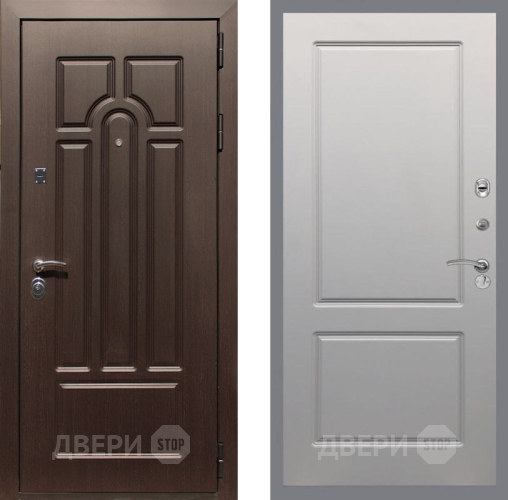 Дверь Рекс (REX) Эврика FL-117 Грей софт в Зарайске