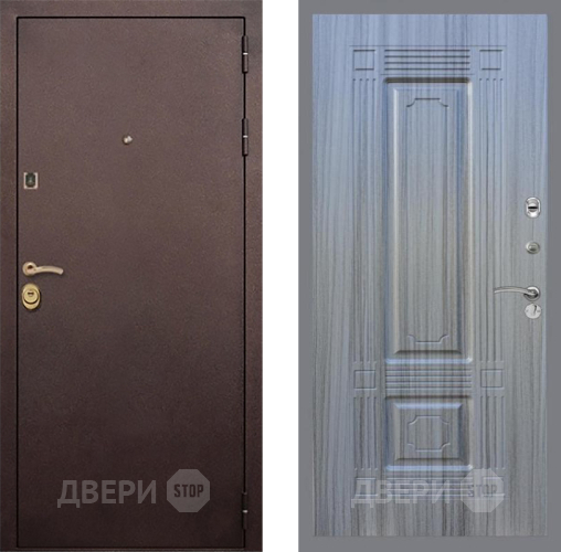 Входная металлическая Дверь Рекс (REX) Лайт 3К FL-2 Сандал грей в Зарайске