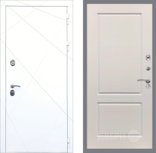 Входная металлическая Дверь Рекс (REX) 13 Силк Сноу FL-117 Шампань в Зарайске