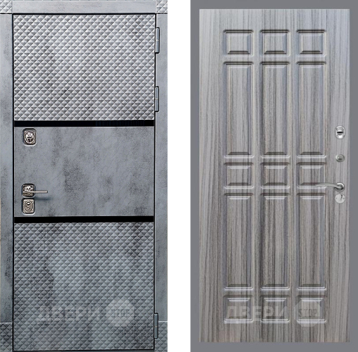 Дверь Рекс (REX) 15 Бетон Темный FL-33 Сандал грей в Зарайске