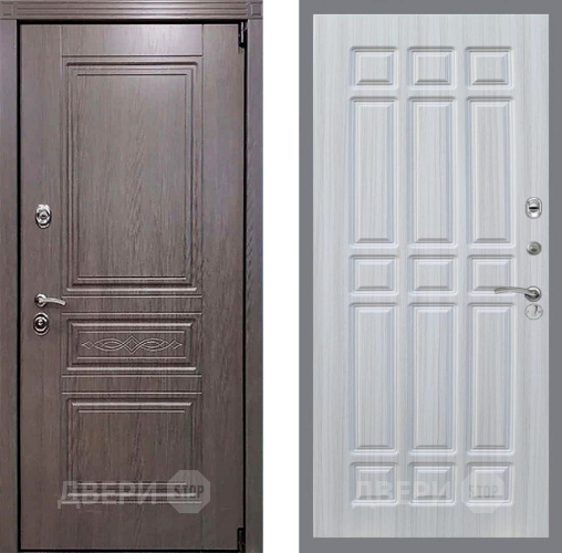 Входная металлическая Дверь Рекс (REX) Премиум-S FL-33 Сандал белый в Зарайске