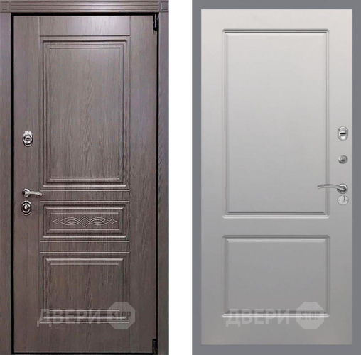 Входная металлическая Дверь Рекс (REX) Премиум-S FL-117 Грей софт в Зарайске