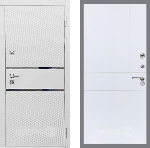 Входная металлическая Дверь Рекс (REX) 15 Силк Сноу FL-290 Силк Сноу в Зарайске