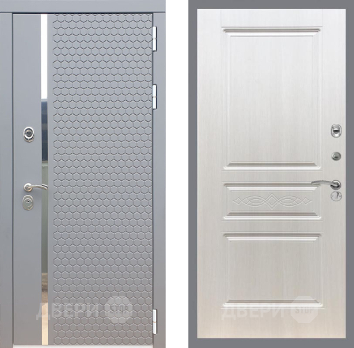 Входная металлическая Дверь Рекс (REX) 24 FL-243 Лиственница беж в Зарайске