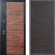Входная металлическая Дверь Дверной континент ДК-15 Красное Дерево ТЕРМО ФЛ-Лайн Венге в Зарайске