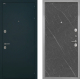 Входная металлическая Дверь Интекрон (INTECRON) Греция Гладкая Гранит лава оникс в Зарайске