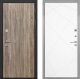 Входная металлическая Дверь Интекрон (INTECRON) Гектор Дуб Турин Лучи-М Софт милк в Зарайске