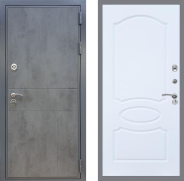 Дверь Рекс (REX) ФЛ-290 FL-128 Силк Сноу