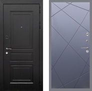 Дверь Рекс (REX) 6 Венге FL-291 Силк титан 860х2050 мм