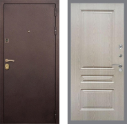 Дверь Рекс (REX) Лайт 3К FL-243 Беленый дуб